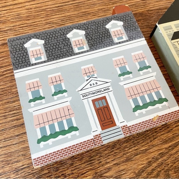 The Cat’s Meow | Vintage 1995 The Bed and Breakfast Series  Lot of 2 Houses - Picture 11 of 11